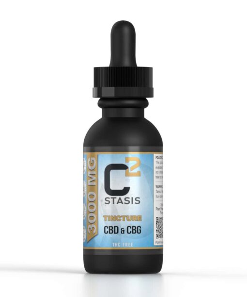 C2 Stasis 3000mg CBD & CBG Tincture