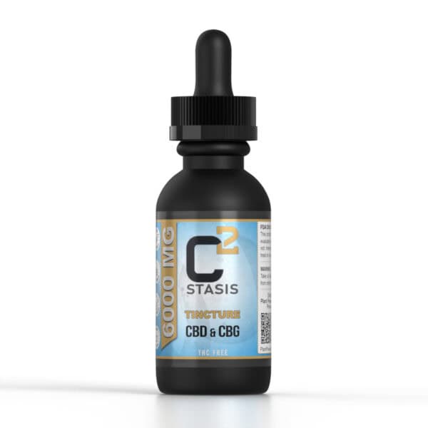 C2 Stasis 6000mg CBD & CBG Tincture