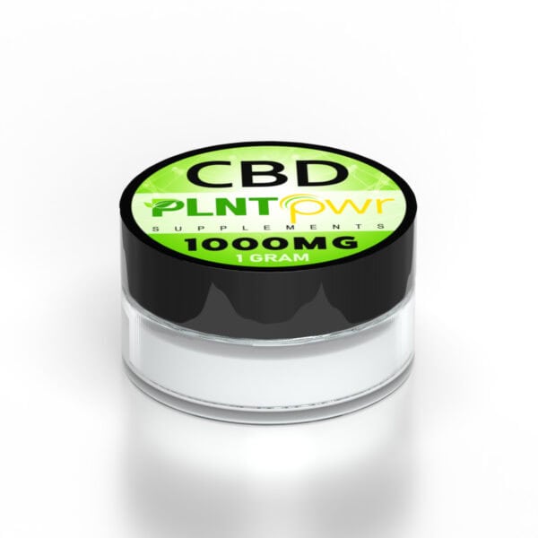 Plant Power 1000mg CBD Isolate Powder - 1 Gram