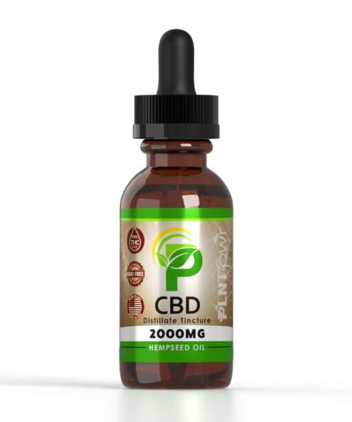 Plant Power Hempseed Based 2000mg CBD Tincture