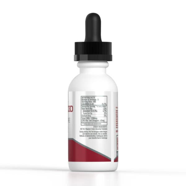 Tru Infusion MCT Based 1200mg CBD Tincture - Image 2