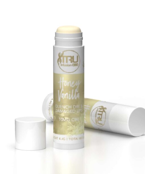 Tru Infusion 10mg CBD Lip Balm - Honey Vanilla