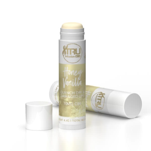 Tru Infusion 10mg CBD Lip Balm - Honey Vanilla