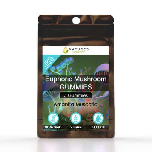 Nature's Comfort Amanita Muscaria Euphoric Mushroom Gummies