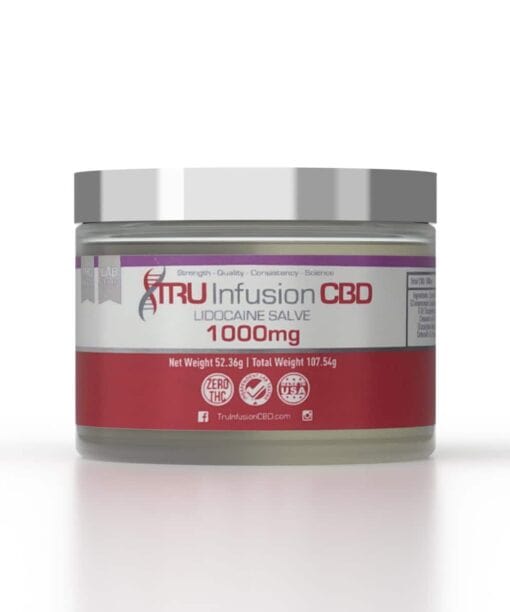 Tru Infusion 1000mg CBD Salve with Lidocaine