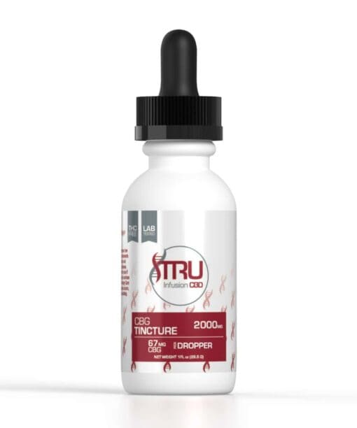 Tru Infusion MCT Based 2000mg CBG Tincture