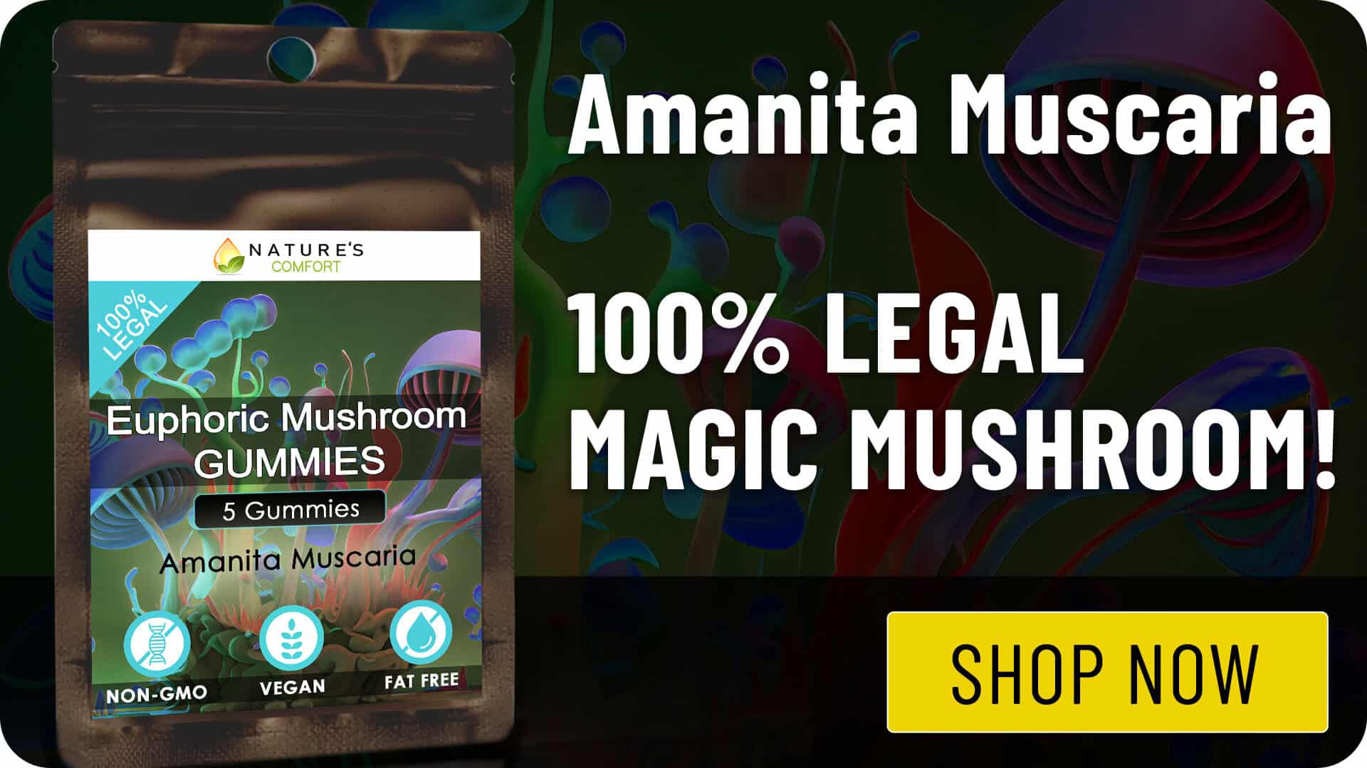 Nature’s-Comfort-Amanita-Muscaria-Euphoric-Mushroom-Gummies